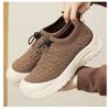 Women's Spring Soft-Soled Comfortable Slip-On Casual Shoes, Traditional Cloth Style Fashionable Senior Footwear.