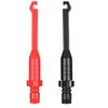 2pcs Piercing Test Clip and 2 pcs banana lines, Heavy-Duty Insulation Piercing Probe Automotive test Clip with back probe