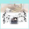 Acrylic Hand Crank Music Box Craft Diy Toy For Creative Gift Giving Students