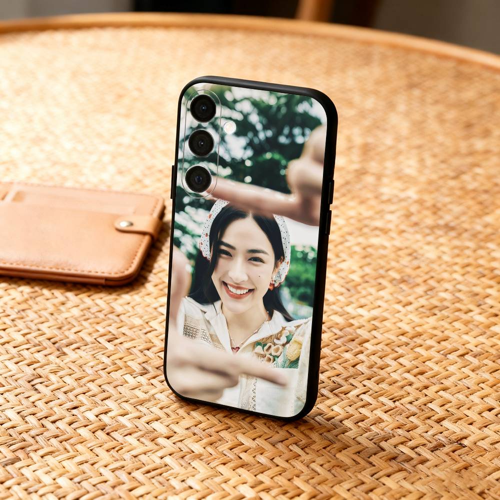 L-LingLing Kwong Thailand  Phone Case For Samsung  A73,72,71,53,52,51,22,91,80, Soft Black Cover