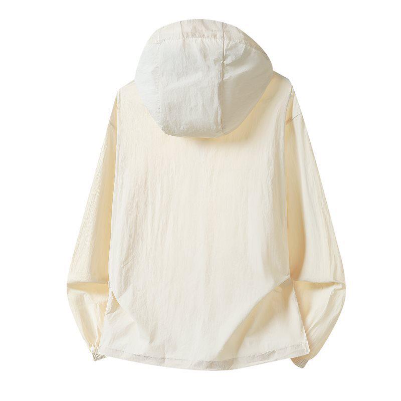 Hot Sale Ice Silk Ultra-Thin Couple's Summer Jacket: Lightweight, Trendy Hong Kong Style for Men's Outdoor Fishing.