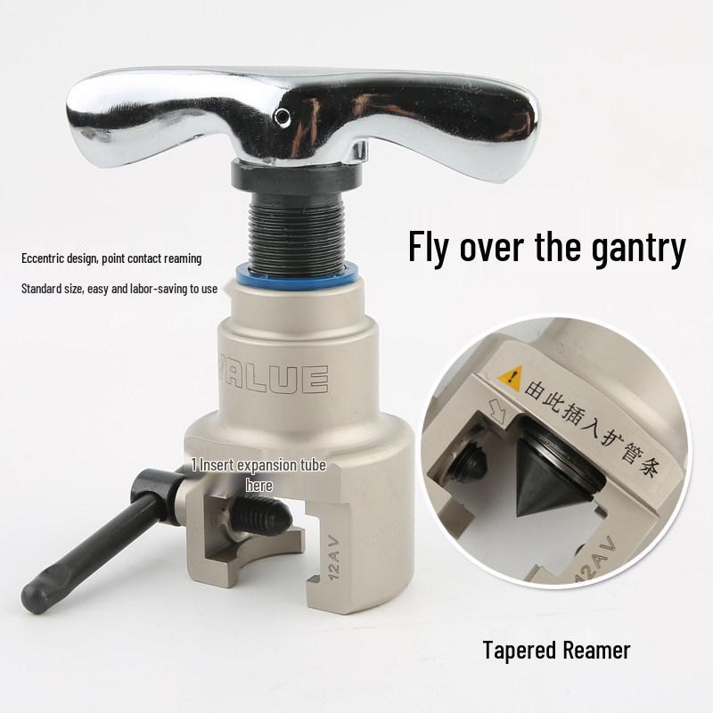 Copper Pipe Flaring and Reaming Tool VFT-908 (Metric & Imperial)