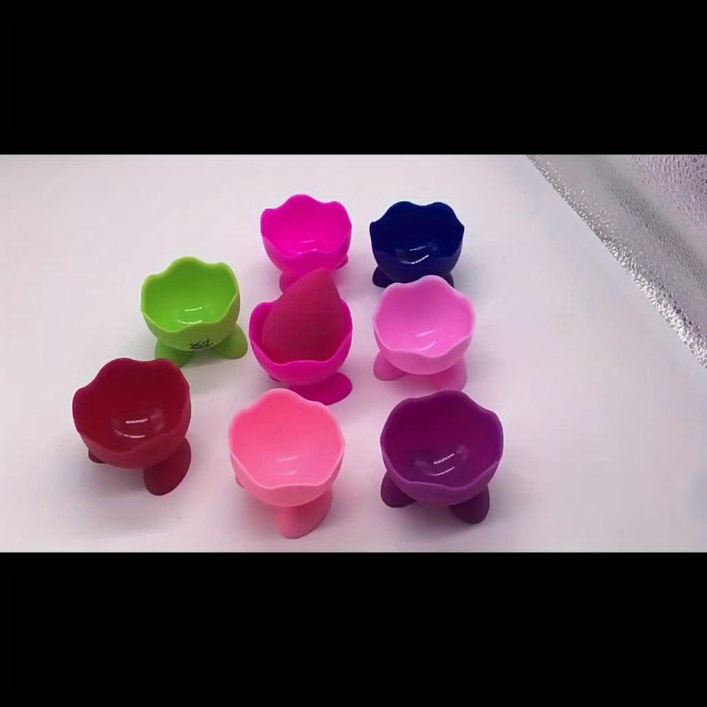 Silicone Egg Cups 3pcs | Multi-Color Soft Silicone Egg Holders for Kitchen Use | Durable, Flexible & Non-Slip Design | Ideal for Boiled Eggs