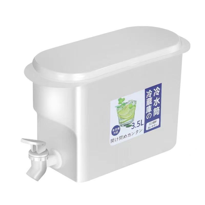 

Бытовая бутыль для холодной воды с краном Большой емкости для холодильника 3.5L OPP packaging