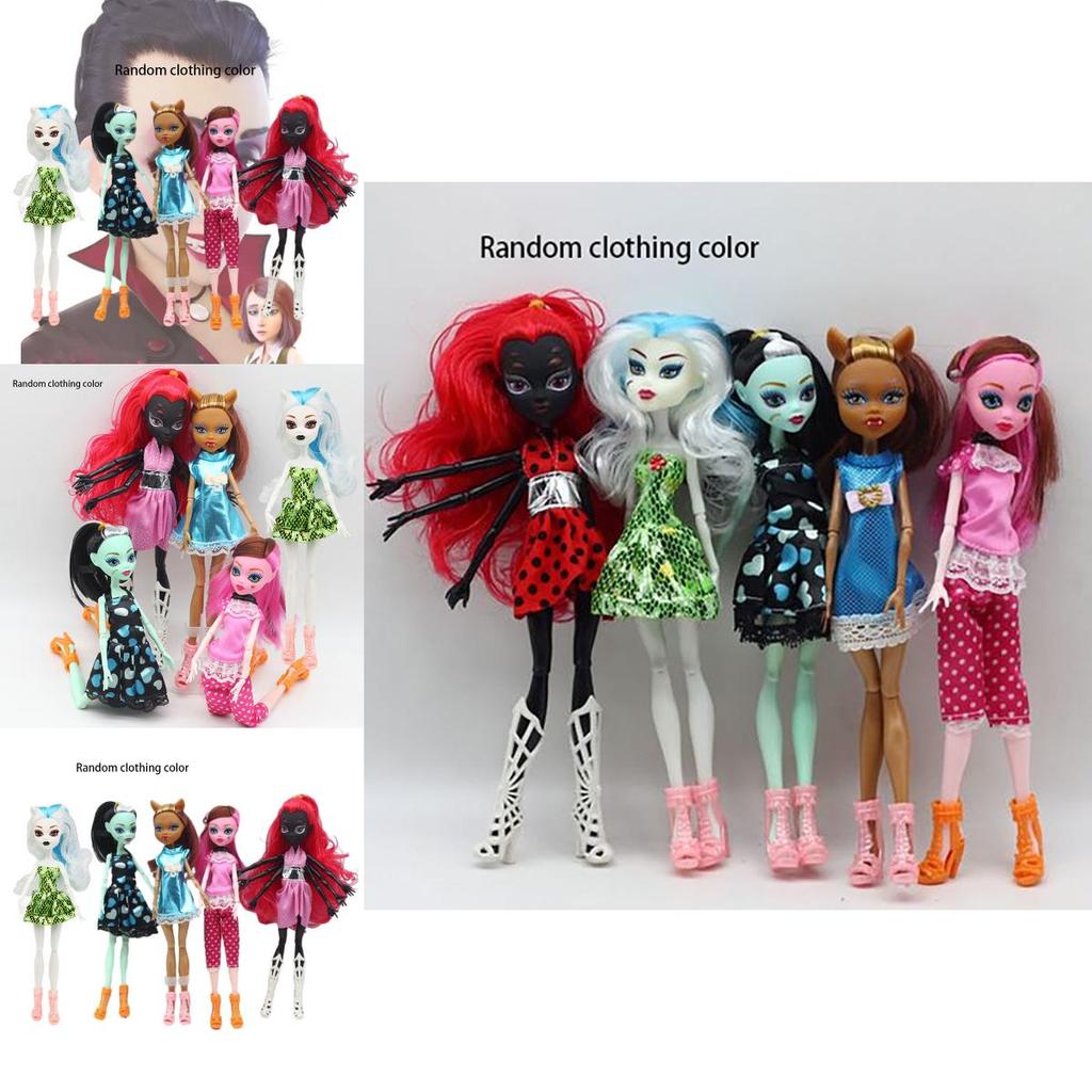 Elegante Monster High Puppe Harzmaterial Modische Spielzeugsammlung