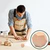6PCS Uncarved Dodecahedron Wooden Block for Art Projects and Educational Tool