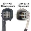 2Pcs Oxygen O2 Sensor 234-9314 234-4907 for Subaru Outback Legacy 2.5L 2014 2015 2016 2017 Front Rear Lambda Upstream Downstream