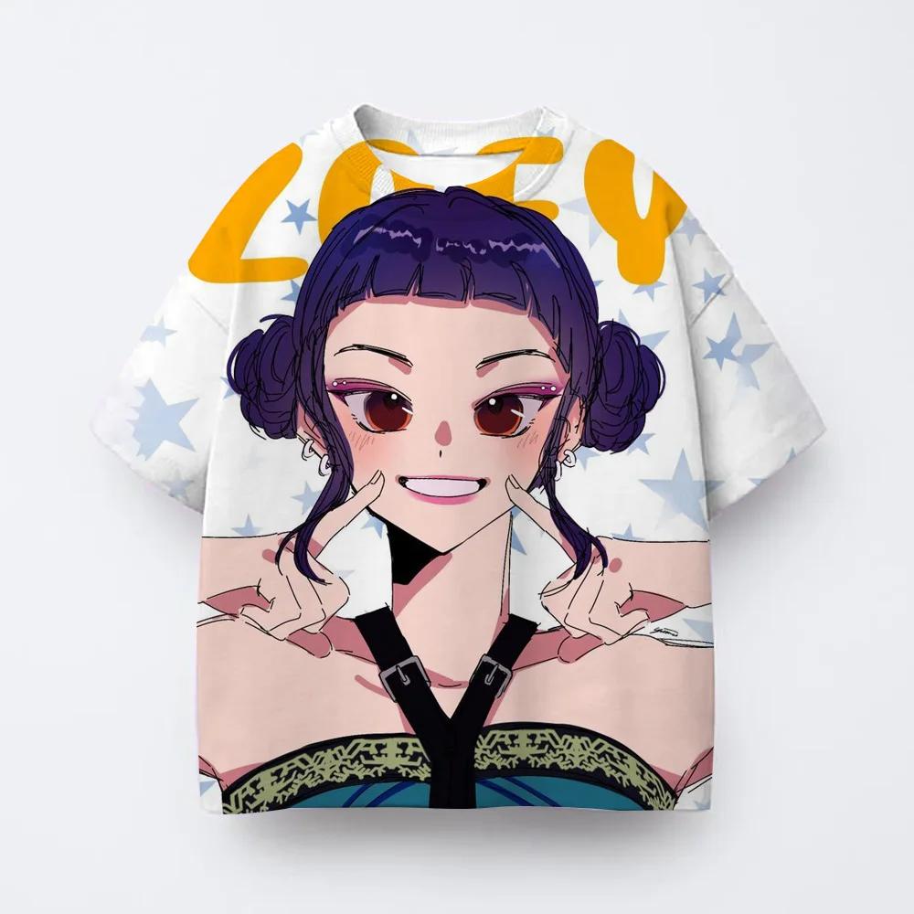Kpop Witch Hunting Group 3D Printing Children's T-shirts, Girls' Cartoon T-shirts, Boys' Anime T-shirts, Children's Kawaii T-shi