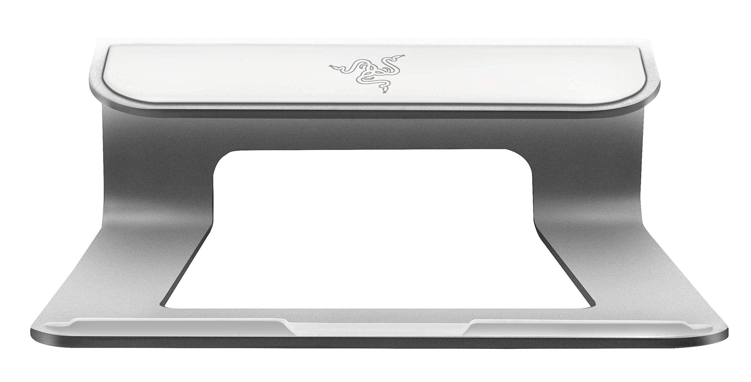 

Razer Laptop Stand Mercury Ergonomic Design with Grip and Fits Laptops up to 15 inches Japanese Distributor - White, Aluminum, Non-Slip Design, белый