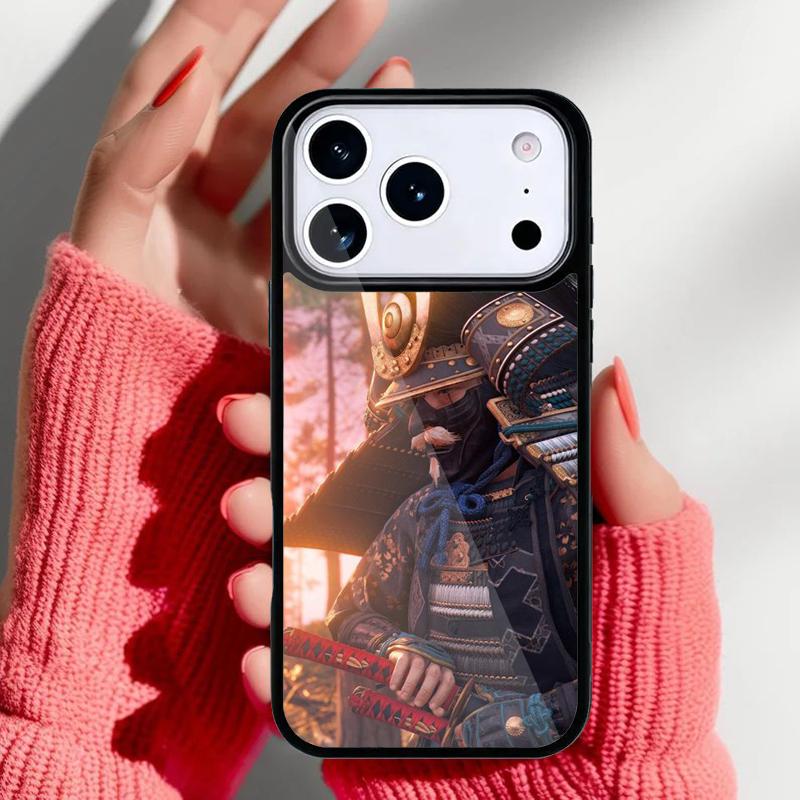 Bushido Samurai Phone Case for iPhone 17 16 15 14 13 Pro Max Back Cover for 12 11 Pro Coque