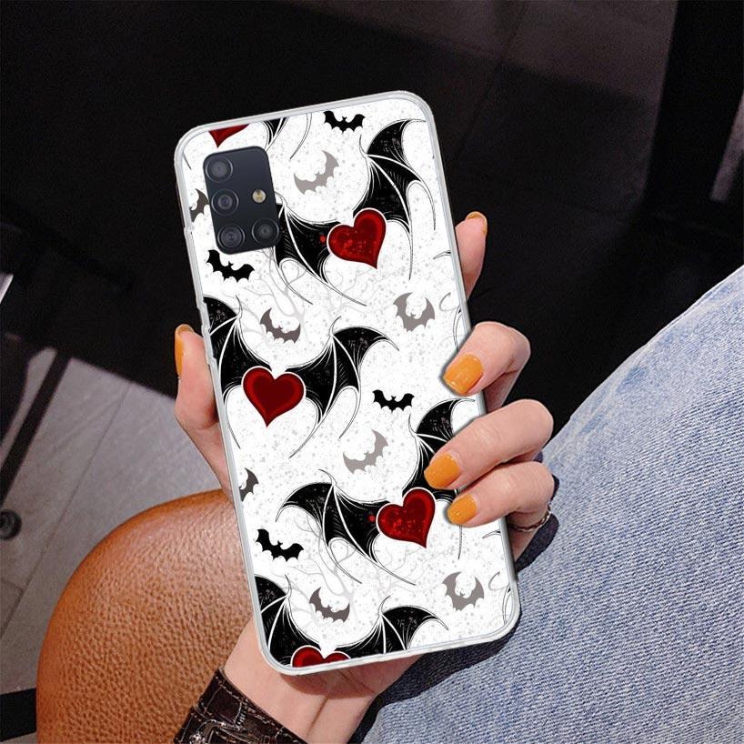 Gothic Vampire Scarlet Art Phone Case For Samsung Galaxy A52 A32 A22 A12 A51 A31 A50S A30S A20S A10S Note 20 Ultra 10 Plus S10 A