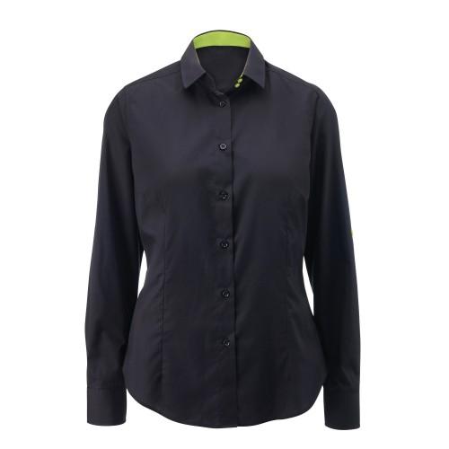 Alexandra Womens/Ladies Roll Sleeve Hospitality Work Long Sleeve Shirt