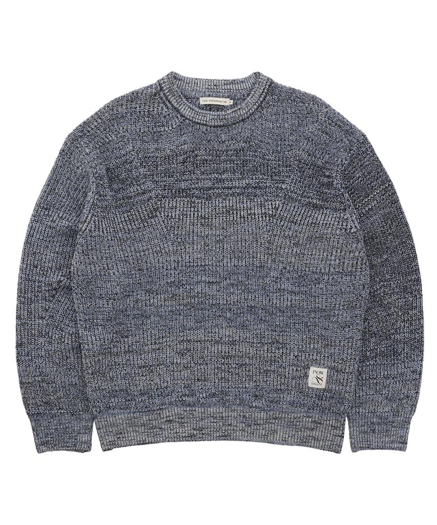 NOWANDTOMORROW Mixed Pullover [2 Color]