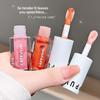 Cappuvini Clear Grey Purple Lip Gloss Hydrating Drying Lips Mirror Lip Glaze Tint Plumper Moisturizing Crystal Lip Oil Makeup