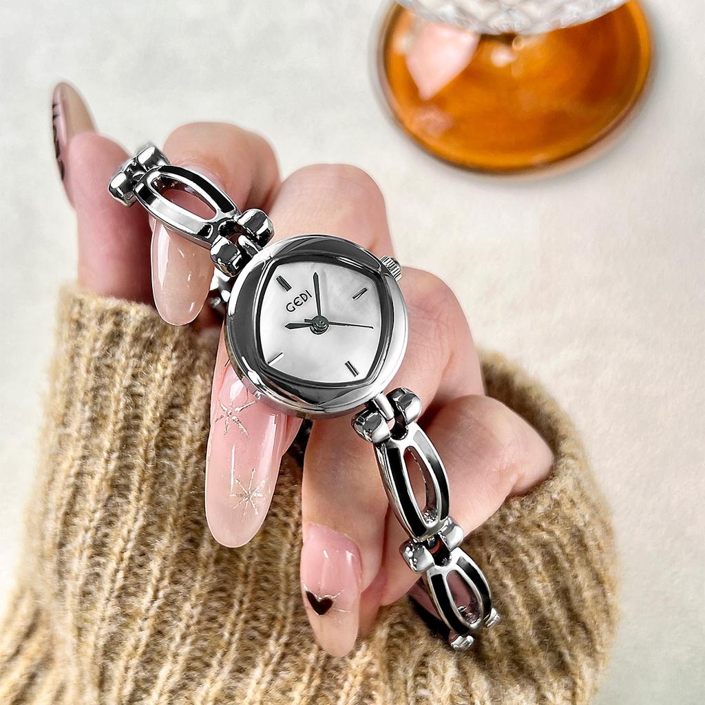 Fritillary Niche High-End Bracelet Watch Women'S Alloy Waterproof Quartz Watch