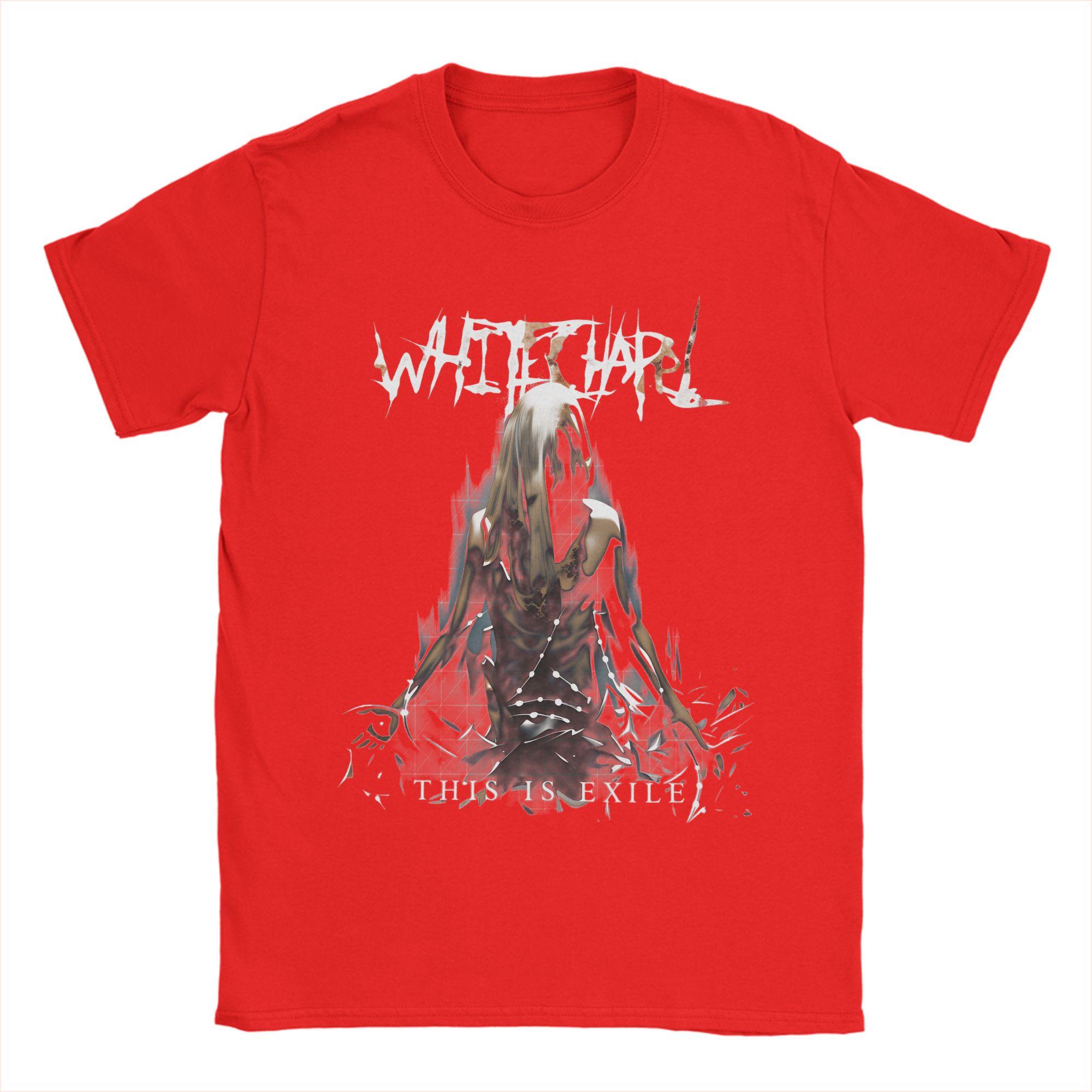Rock Whitechapel Deathcore Band Art TShirt Unisex  Unique Cotton Tees Round Collar Short Sleeve T Shirt 6XL Clothing S