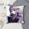 DDanganronpa Doublesided Printed Square Decorative Cushion Cover for Sofa Living Room Home Decor