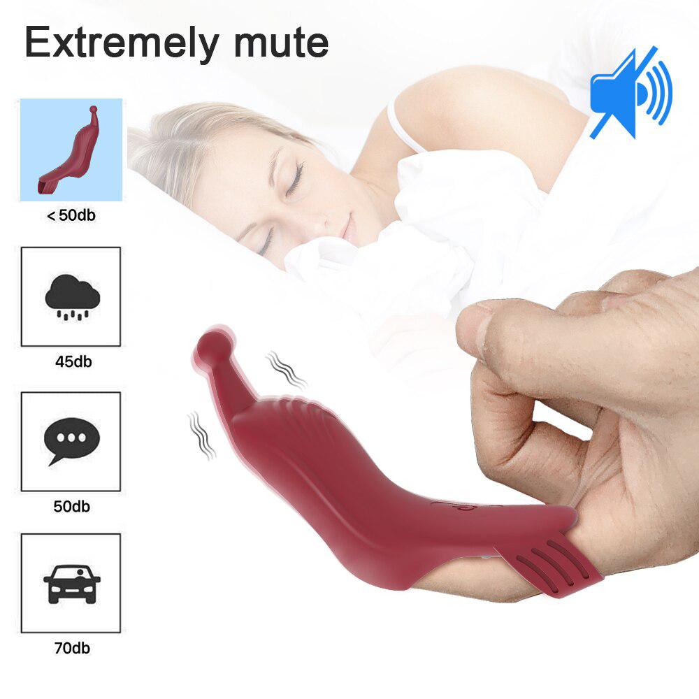 Finger G-Spot Vibrator Female Sex Toy for Women Clitoris Stimulator Couples Nipple Silicone Sex Toys Shop Goods for Adults