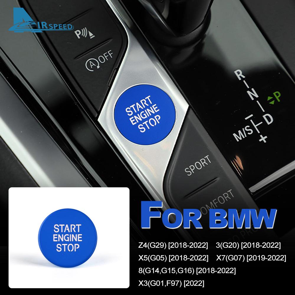Car Engine Start Stop Button Ignition Cover for BMW Z4 G29 G20 X5 G05 X7 G07 G14 G15 G16 X3 G01 F97 Stop Switch Replace Styling