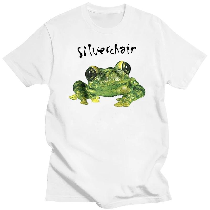 Vintage TShirt SILVERCHAIR FROGSTOMP Tour 1996 Grunge Rock 90s BAND Reprint Unisexs Designer Clothes New In Tops Tees Unisexga Male