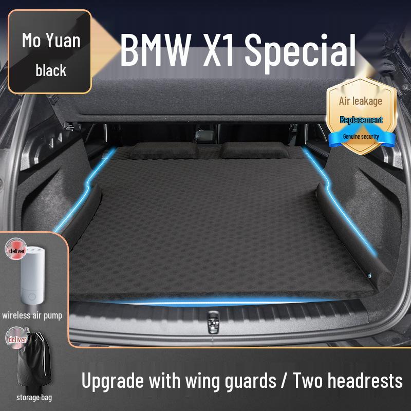 2024 BMW X1 Inflatable Car Mattress: Rear Trunk & Seat Sleep Pad