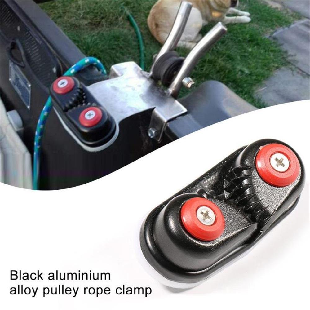 Aluminiowe klamry zaciskowe do łodzi - 86x38mm Anodowane morskie klamry zaciskowe do żaglówek, kajaków, canoe, łodzi pontonowych (15mm Linia Maks)