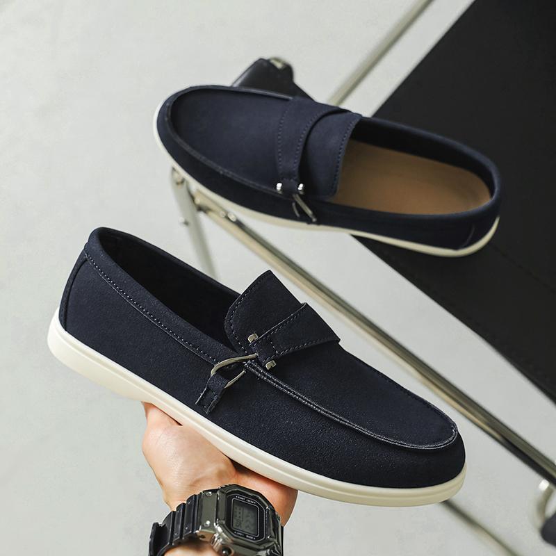 2025 Classics Men's Slip On Loafers Lightweight Breathable Flats Non Slip Comfort Daily Casual Soft Sole Outdoor Walking Shoes