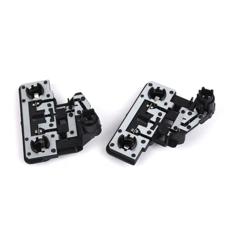 Tail Lamp Bracket Rear Bulb Holder Direct Replacement Plastic Metal Left And Right Fitment 2 Pieces Included As Shown