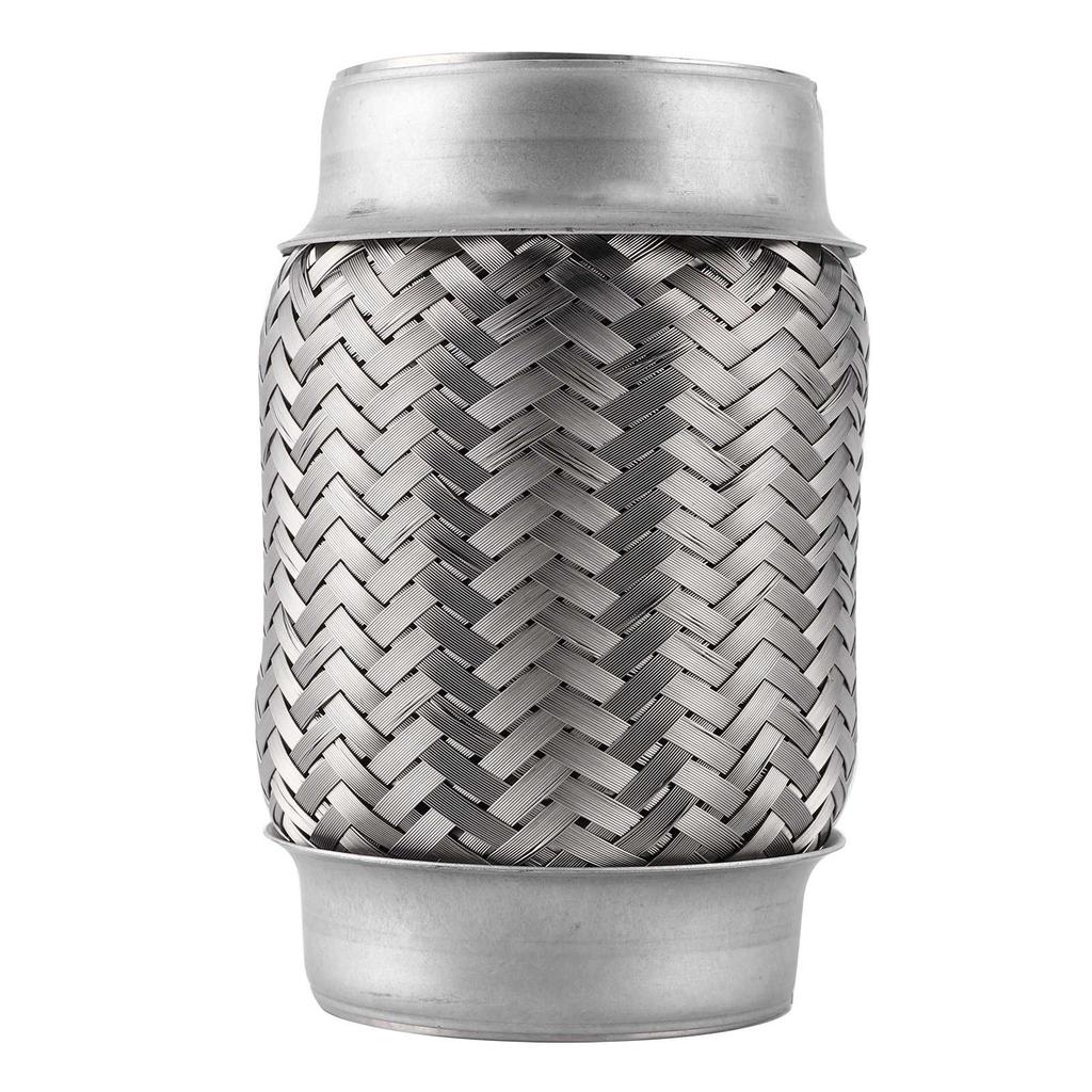 Auto Stainless Steel Exhaust Flexible Pipe Repairing Replacement Tube 150x76mm6x3in
