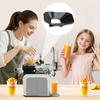 1/2Pcs Anti-Splash Flow Hood for Ninja Slushy Machine FS301 FS300 3D Printed Plastic Liquid Guide Cover Slushie Maker Machine Accessories