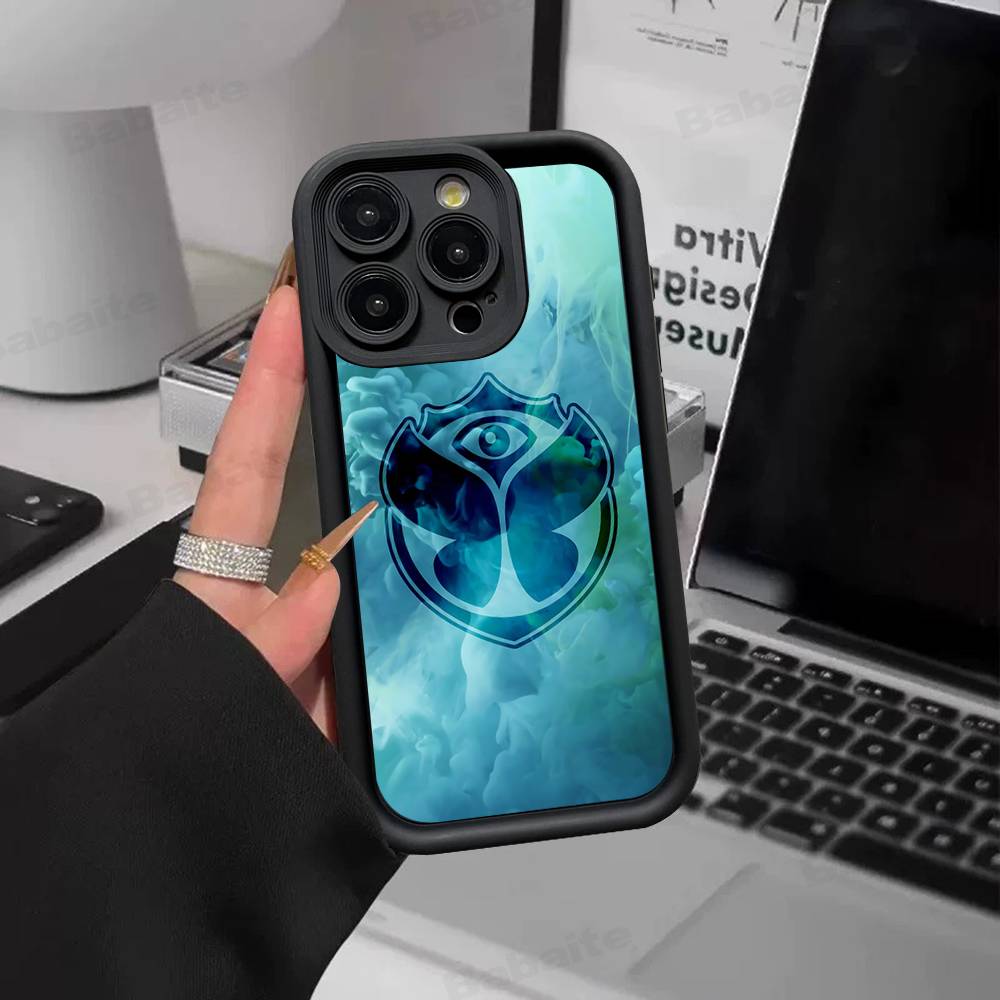 T-tomorrowland Logo Phone Case For iPhone 17 16 E 15 14 13 12 11 Pro Max Plus Back Cover