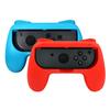 Ergonomic Games Handle Grips Antiwear Controller Protective Cover Replacement Gamepad Accessory(Red Blue 2pcs )