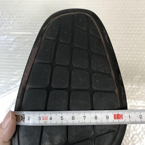 Lloyd Made In Germany Leather Swirl Moc Dress Shoes Size 8F 26.5cm Black(USED)