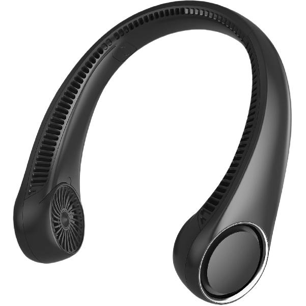 Portable Neck Fan, Hands Free Bladeless, 360° Cooling Personal Fan,Wearable Quiet Fan for Outdoor Indoor, Birthday Gifts for Men Women Mom Dad,