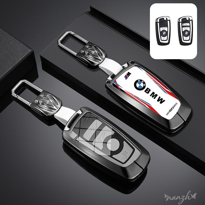 BBKX7 Keychain Case Cover For BMW 1 3 5 7 Series X1 X3 X4 X5 F10 F15 F16 F20 F30 F18 F25 M3 M4 Cool Racing Style Car Anti-Slip Key Bag