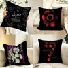 Anime TTheSSevenDDeadlySSins Cushion Cover Pillow Case Antidustmite Pillowcase Silky Short Plush Sofa Cushion Cover hot