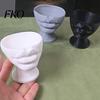 Creative Home Tabletop Decor 3D Printed Lip-Shaped Flower Pot, Artistic Sculptural Planter with Matte Finish, Modern Art Ornament Multifunctional
