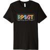 Vintage RPSGT Sleep Tech Polysomnographic Technologist Premium T-Shirt