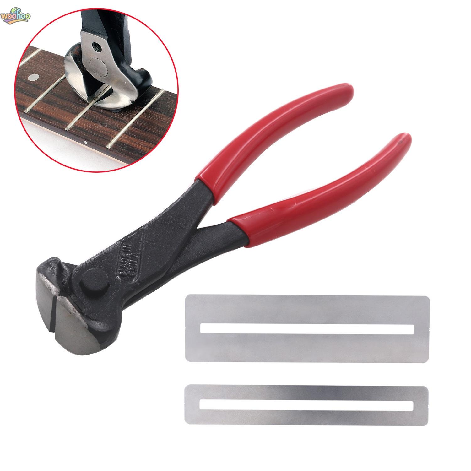

Guitar Fret Pliers With Fingerboard Protector Bridge Pin Puller And String Cutter Set Professional Guitar Repair Tool Kit 3 Pcs красный