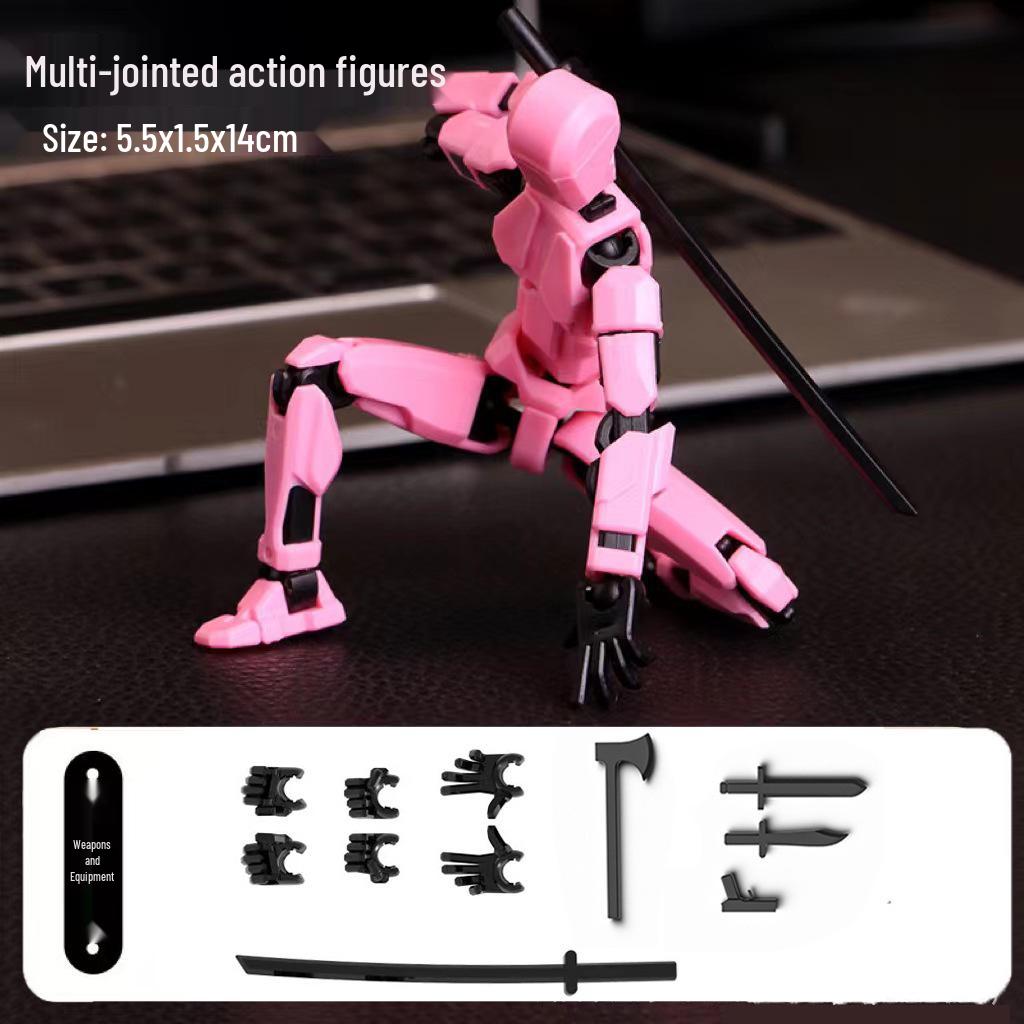 Magnetic Joint Action Figure: 6th Gen DIY Decompression Dummy Doll