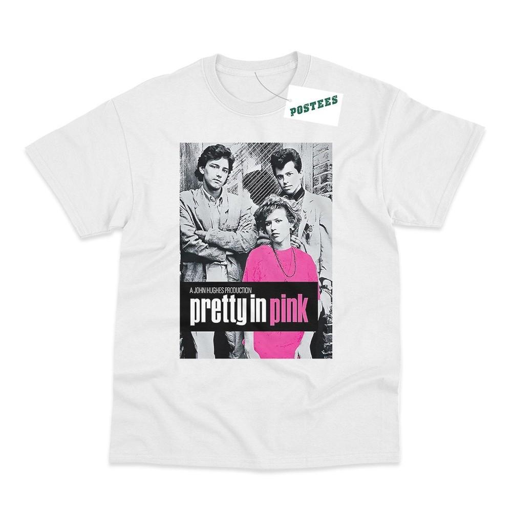 Pretty In Pink Movie Poster Direct To Garunisext Printed TShirt M