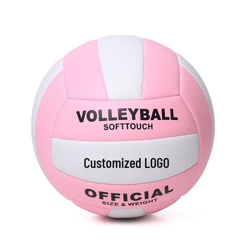 Durable PVC Non-Slip Volleyball: Soft Machine-Sewn, Multi-Style for Indoor & Outdoor Training