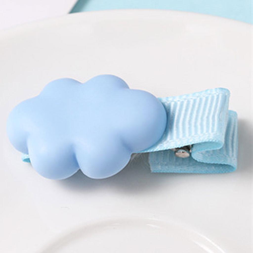 

Заколка для волос Детская заколка Заколка для волос Облако Капля Заколка 5,5 см Принт One Size