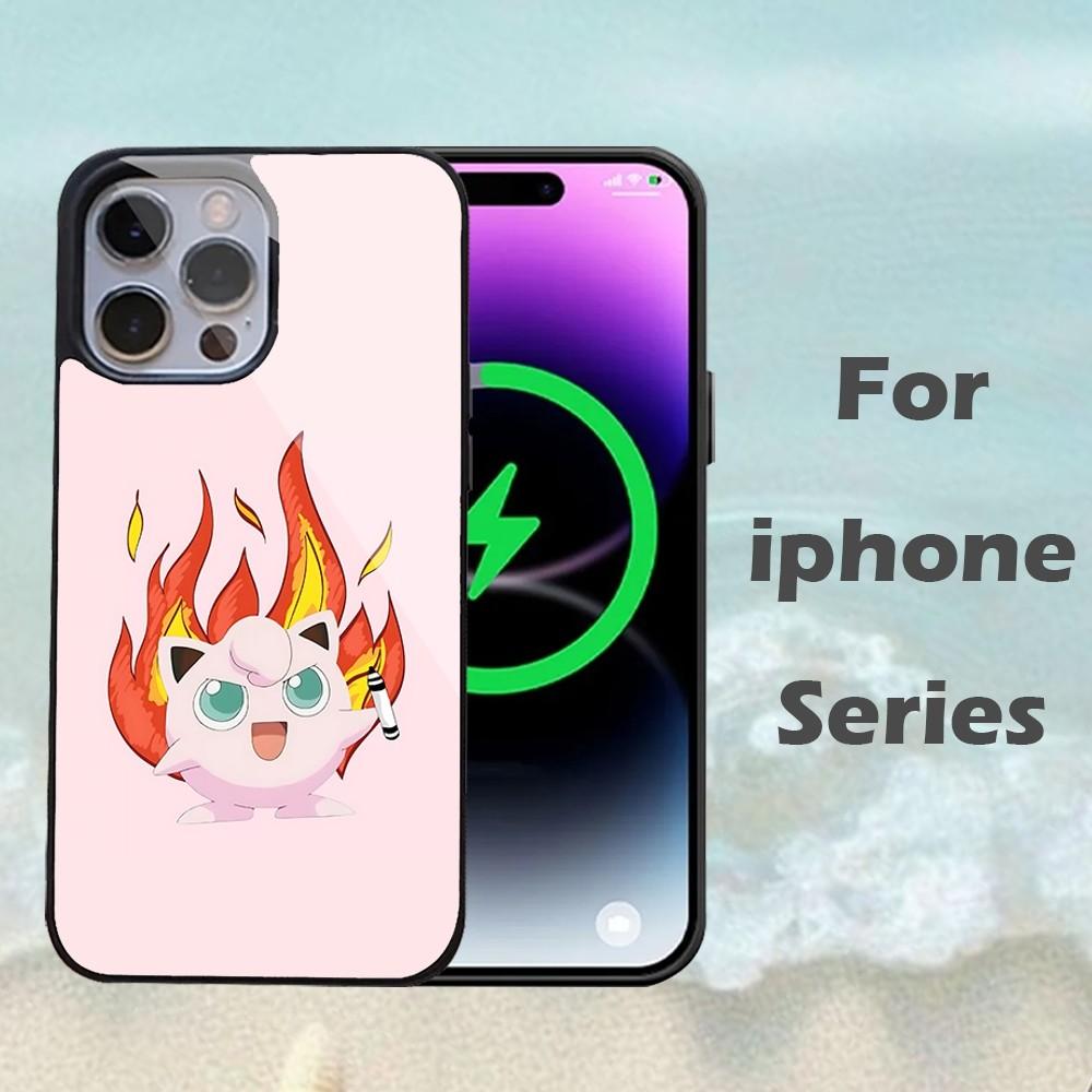 

G-Jigglypuff Phone Case For IPhone 16 15 14 13 Pro Max 11 12 Mini Alex Mirror For Magsafe Wireless Charging Cover iphone13mini