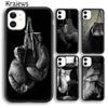 Krajews Guanti da Boxe Stampati Cover Morbida per Telefono Per iPhone 17 Air 16 15 14 plus 11 12 13 pro max coque Fundas