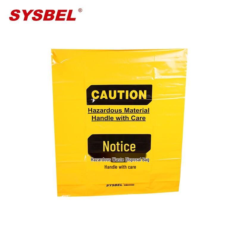 SYSBEL SYB010L Chemical Lab Waste Disposal Bags