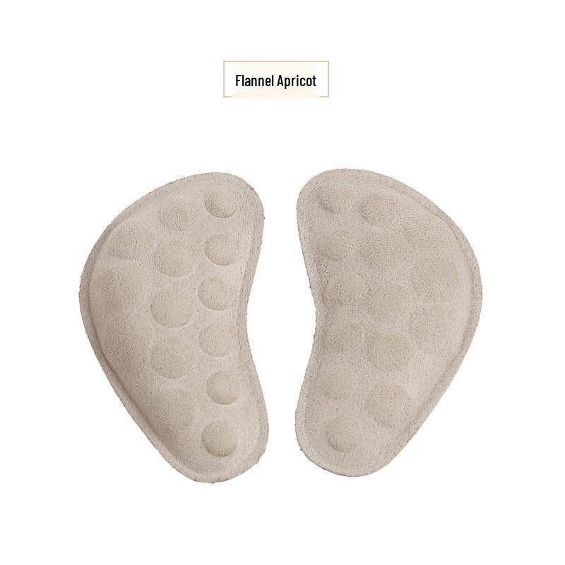 Утолщенные амортизирующие стельки для пяток для женщин и мужчин - Массажные стельки половинного размера