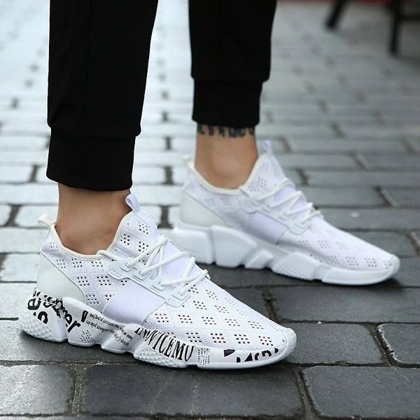 Premium Comfort Pro Sport Shoes For Men Running Shoes Mesh Breathable Fashion Sneakers