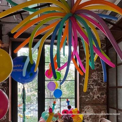 Long Fireworks Balloons for Kids' Birthday & Kindergarten Party Decorations