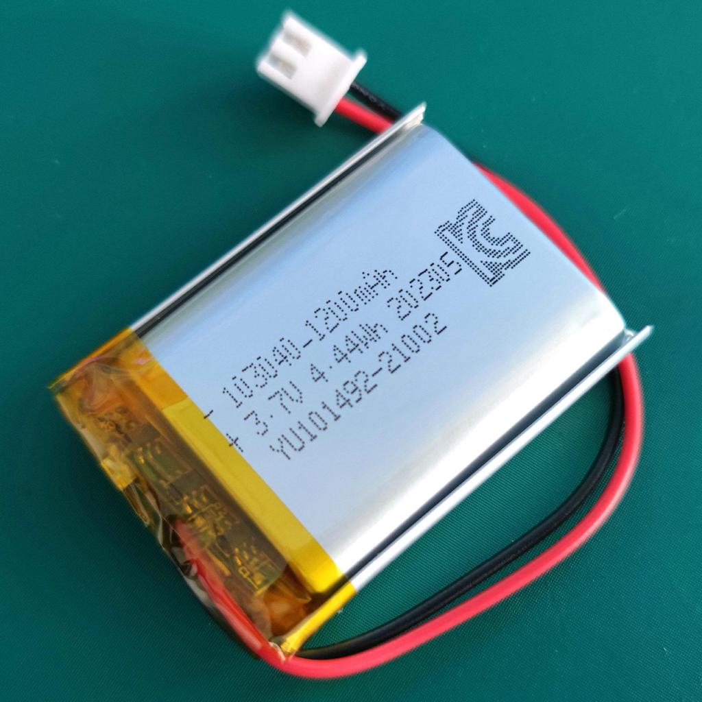 Korea KC Certified 1200mAh Polymer Lithium Battery for Night Light Massager